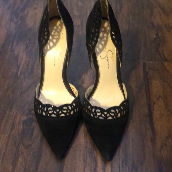🌺NWOT Women's Jessica Simpson Teriann Dress Pump Black - Picture 1 of 6